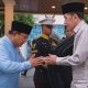 Presiden Prabowo Subianto (kiri) sungkem kepada Presiden ke-7 RI Joko Widodo dalam momen Idulfitri 2026.