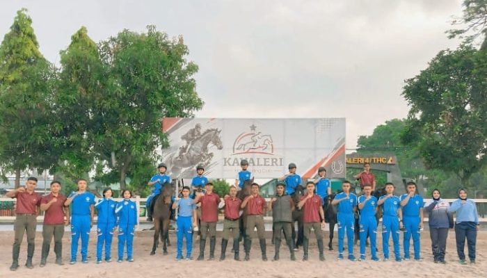 Pertama dalam Sejarah Taruna Nusantara, SMA TN Kampus Cimahi Inisiasi Ekskul Berkuda