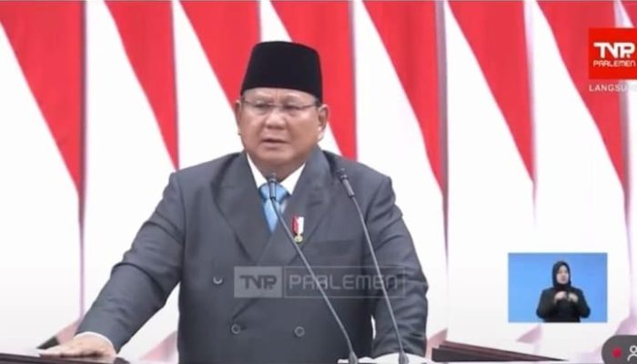 Suara Celetukan Bocor Usai Prabowo Pidato di DPR: Jangan Teriak Hidup Jokowi