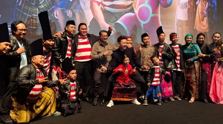 Nonton bareng Gala Premiere FOUFO di Epicentrum, Jakarta, Jumat (3/7/2026).