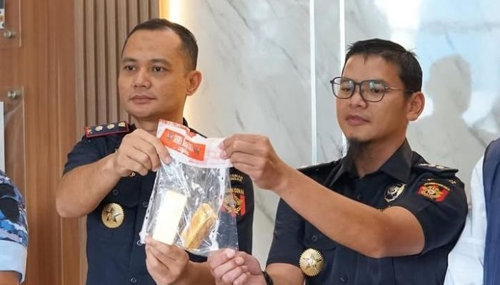 Bea Cukai Aceh Gagalkan Penyelundupan Emas 2.989 Gram ke Malaysia oleh WNA