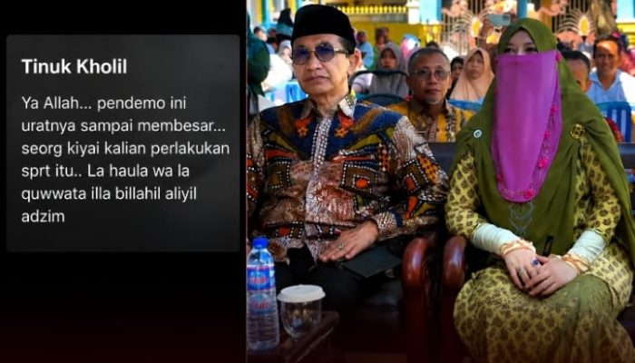 Istri Muda Bupati Pamekasan Sedih Suaminya Didemo, Netizen: Jadi Kiai Saja, Jangan Bupati
