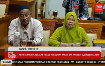 Suami istri pedagang bensin eceran di Kabupaten Way Kanan, Lampung, bernama Hartono dan Supiah yang diduga menjadi korban kriminalisasi dan pemerasan.