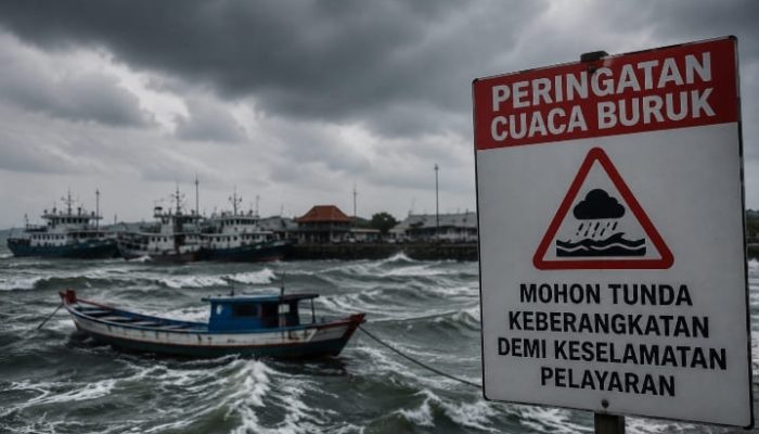 Cuaca Buruk di Perairan Madura, UPP Branta Minta Seluruh Kapal Tak Berlayar