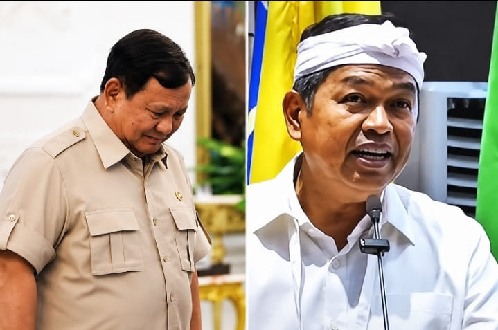 Prabowo Subianto dan Dedi Mulyadi.