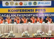 Bea Cukai dan Polri Gagalkan Upaya Ekspor Ilegal 3,4 Ton Merkuri Cair Senilai Rp17,5 M di Surabaya. [Foto: istimewa]