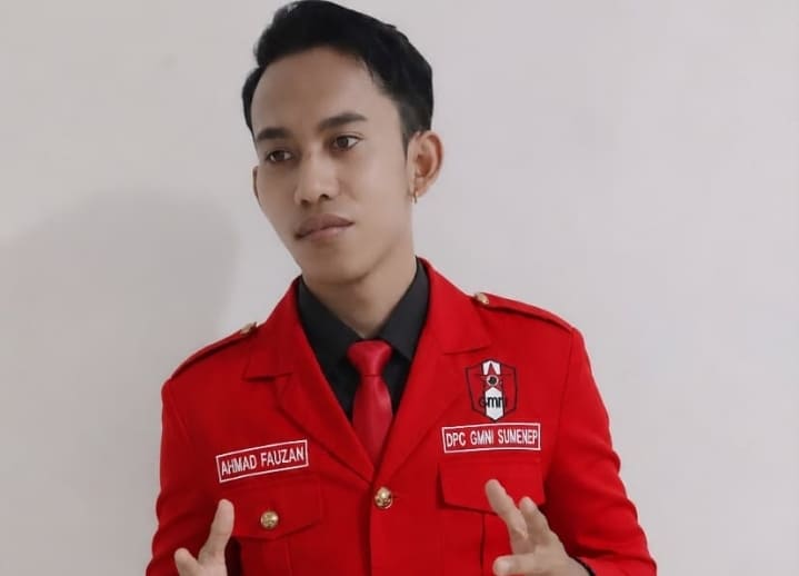 Sekretaris DPC GMNI Sumenep Ahmad Fauzan.