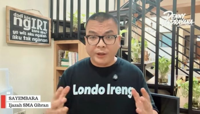 Denny Indrayana Bikin Sayembara Berhadiah Rp100 Juta untuk Temukan Ijazah Asli SMA Gibran