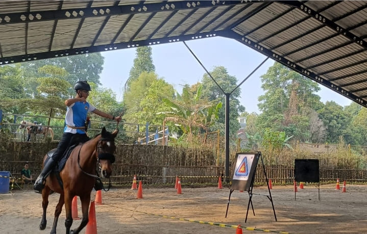 Junio Salahuddin Siradj meraih Juara 3 pada Kejuaraan Panahan Berkuda MQ Equestrian Archery yang digelar di Pondok Pesantren Daarut Tauhiid, Bandung, Jawa Barat.
