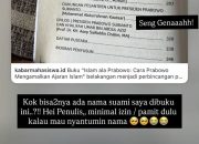 Tangkapan layar unggahan story Instagram istri Gus Kautsar.