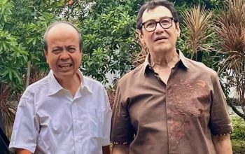 Prof. Hafid Abbas (kiri) bersama Dr. Rahmat Shah (kanan).