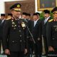 Pelantikan Suyudi Ario Seto (kiri) sebagai Kapolri dan Wahyu Hadiningrat (kanan) sebagai Wakapolri di Istana Kepresidena, Jakarta, Kamis (1/10/2026).