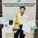 Iqbal Fawaid, Ketua Tim Egalitaria dari Universitas Annuqayah berhasil meraih juara 2 Business Plan Competition di UIN Sunan Kalijaga Yogyakarta.
