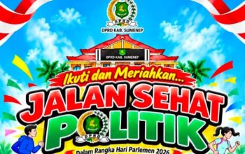 DPRD Sumenep Gelar Jalan Sehat Politik, Total Hadiah Rp100 Juta