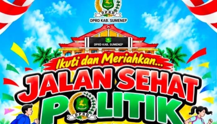 DPRD Sumenep Gelar Jalan Sehat Politik, Total Hadiah Rp100 Juta