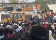 Gerai Sudah Hancur, Polres Pamekasan Masih Nunggu Laporan Usut Perusakan Indomaret