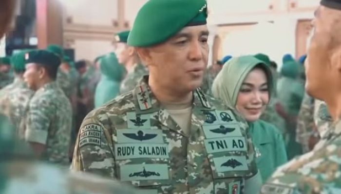 Mayjen TNI Rudy Saladin Dimutasi dari Pangdam Brawijaya ke Wadansesko