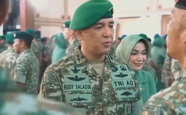 Mayjen TNI Rudy Saladin.