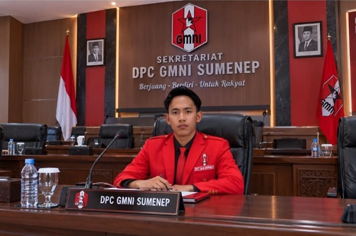 Sekretaris DPC GMNI Sumenep Ahmad Fauzan.